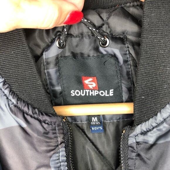 South Pole Boys Camo Bomber Jacket - Picture 4 of 6